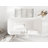 Dezra 59'' x 30.7'' Soaking Bathtub-12152654