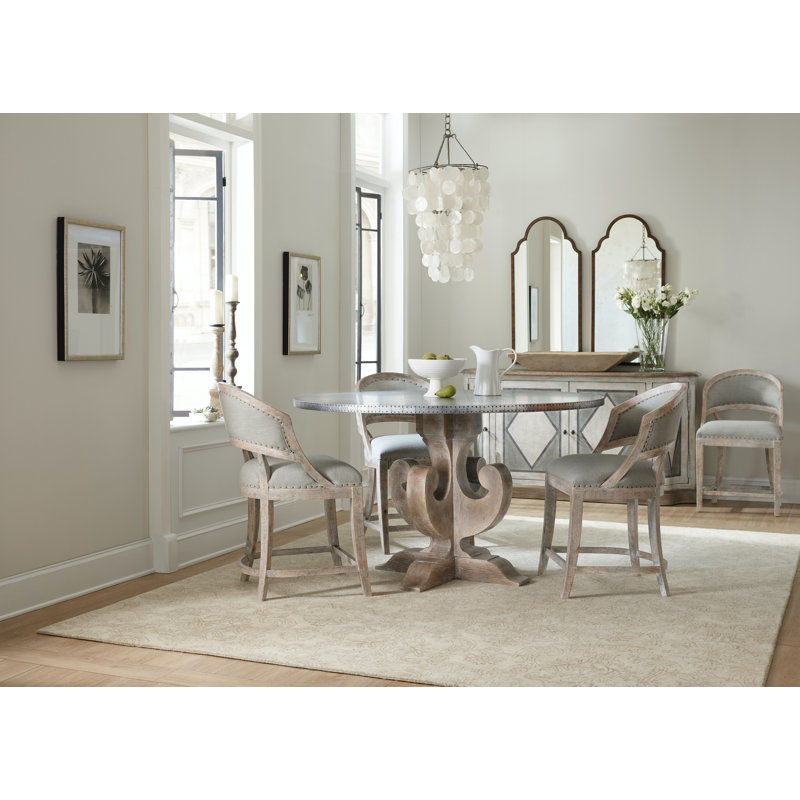 Boheme Garnier Barrel Back Counter Stool