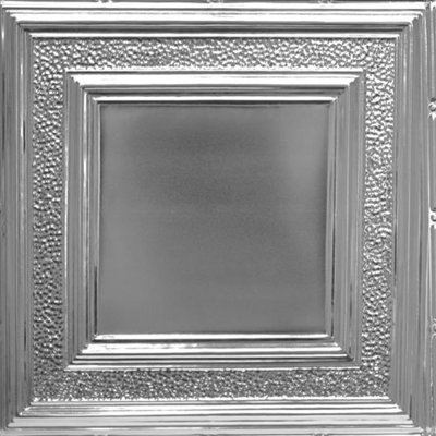 Carreau de plafond en fer-blanc clouté 2 pi x 2 pi County Cork