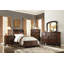 Commode à tiroirs, commode de chambre à coucher transitionnelle 1pc