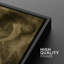 Art mural abstrait, ensemble de 2 reproductions d'art encadrées sur toile-118759507-118759505