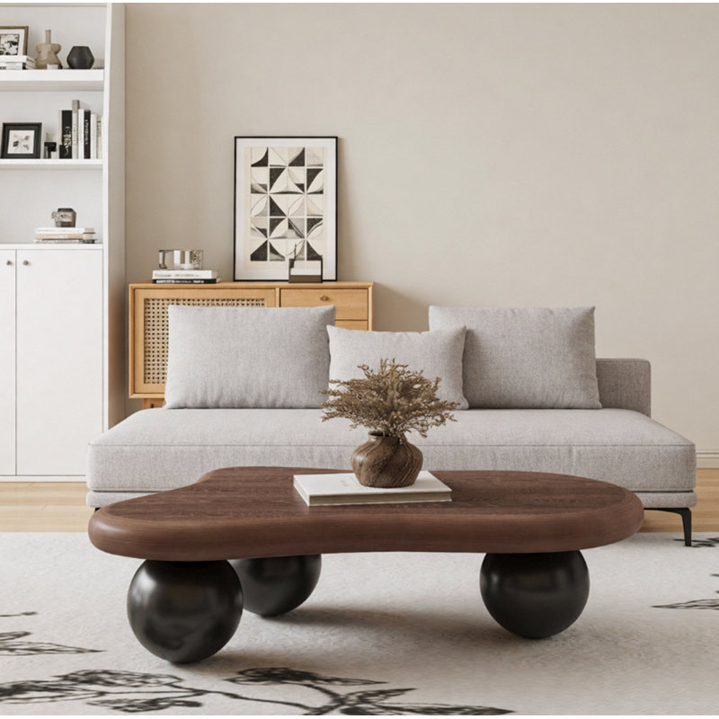 Irregular Cloud-Shaped Coffee Table, 40