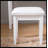 Solid + Manufactured Wood Accent Stool