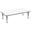 Table rectangulaire d'activités effaçables à sec avec pieds réglables-791962603-765072855-791962595