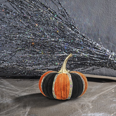 Velvet With Jewels Pumkin
