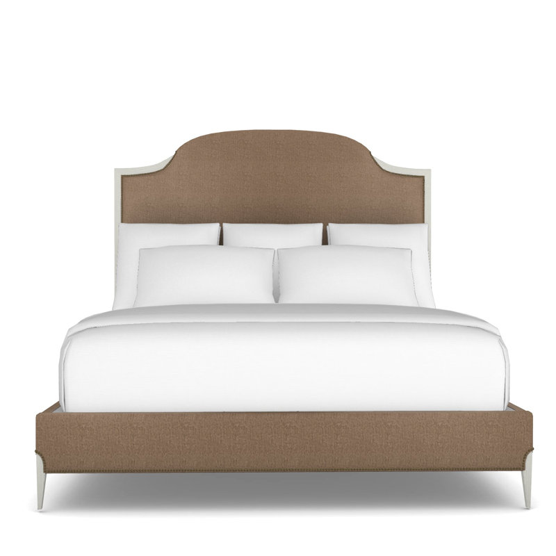Lillet Solid Wood Bed, Nadia Earth, Yes, Casa Blanca