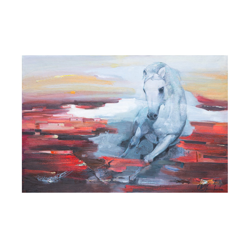 Art sur toile «Bachelor Anastasiia Grygorieva Across The Era», H 22 po x l 32 po