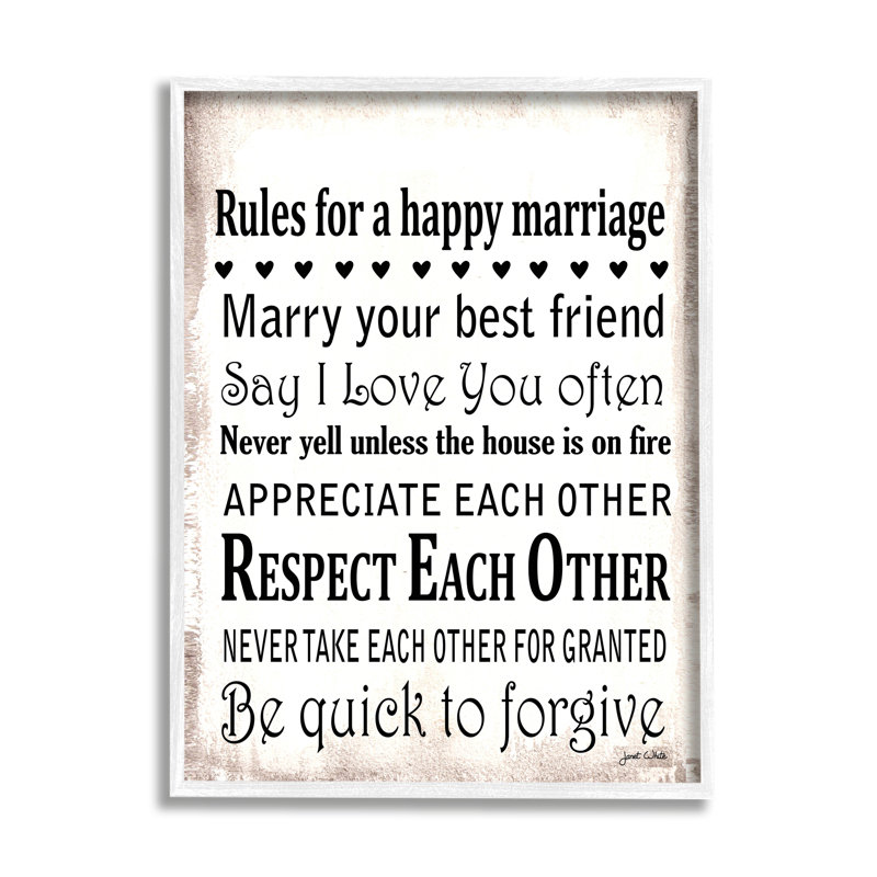 Art mural personnalisé rustique, mariage heureux cmw-111, Estampe numérique encadrée blanc bord de mer, H 20 po x l 16 po