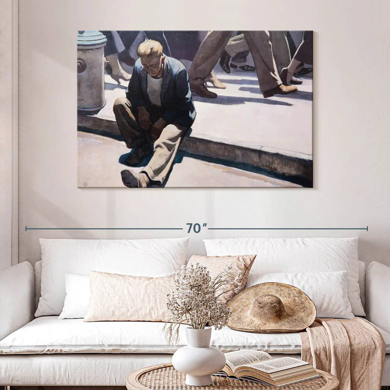 Leisha Forgotten Man, 32" H x 48" W