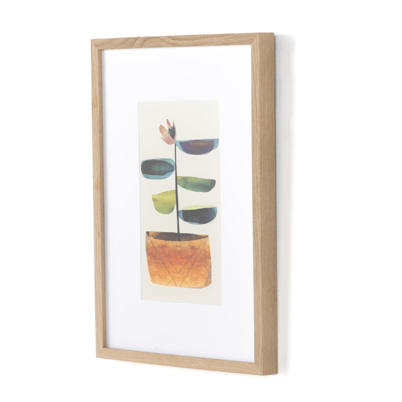 Pot Plant I Painting by Dan Hobday, 32" H x 24" W x 2.5" D