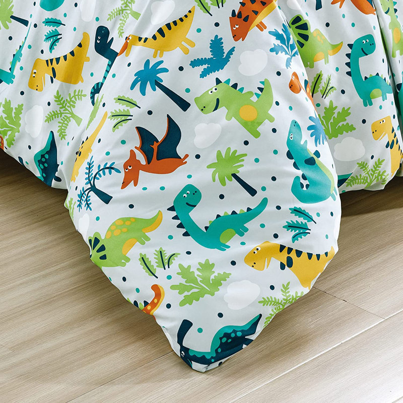Ensemble d'édredon avec dinosaure Dino Kids