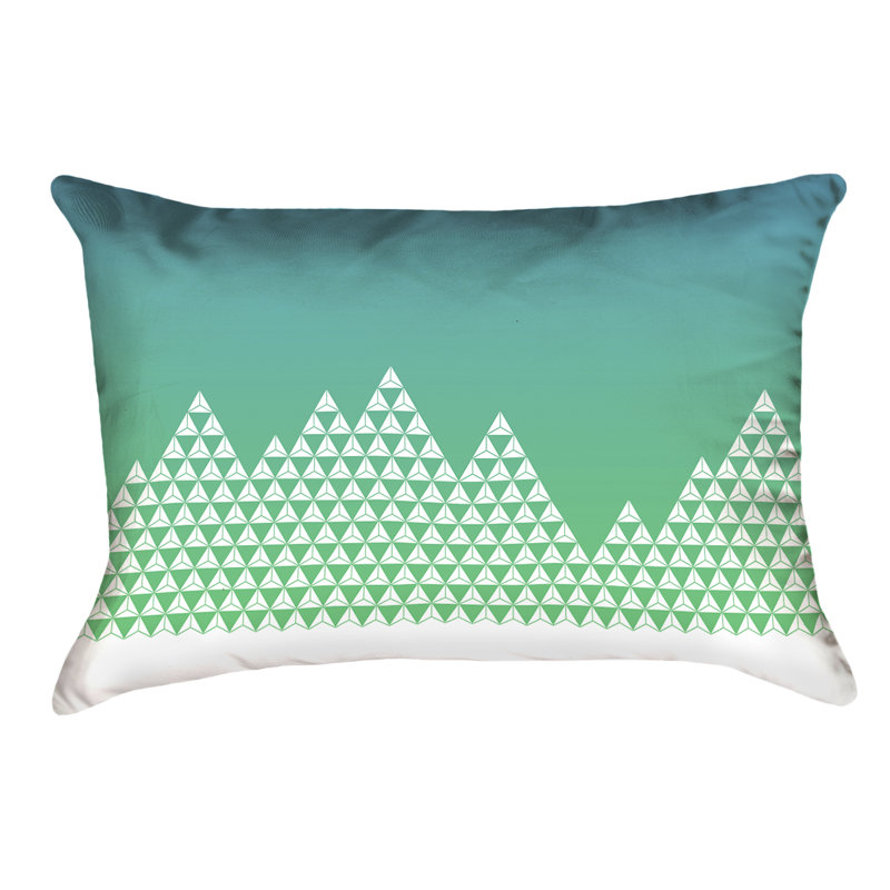 Housse de coussin lombaire Katelyn Elizabeth, Simili suède