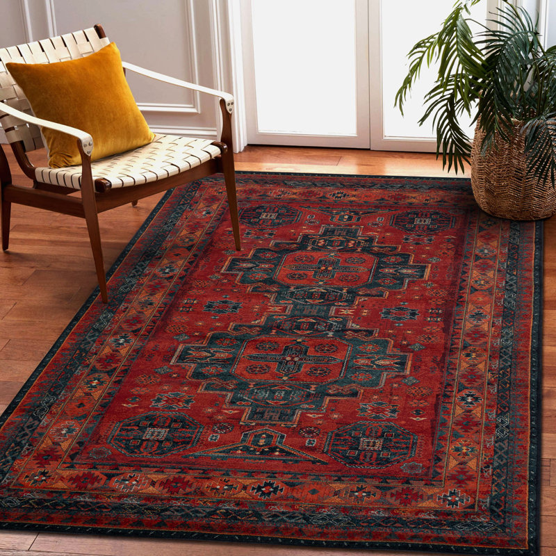 Eli Oriental Wool Area Rug, Rectangle 170 x 235cm