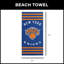 Serviette de plage NBA Stripes-1750931163