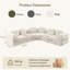 Boxdale 6 Seater Chenille Corner Sofa-805301462