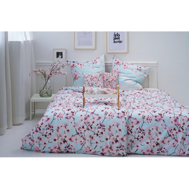 No Pattern Duvet Cover Set with Pillowcases, Single - 1 Pillowcase (80 x 80 cm), White