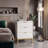 Becton 19.7'' W Metal Nightstand-343906380