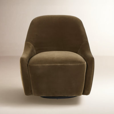 Fiera Pine Swivel Barrel Chair