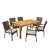 Sandblast Natural Stained/Brown Frame / Creme Cush