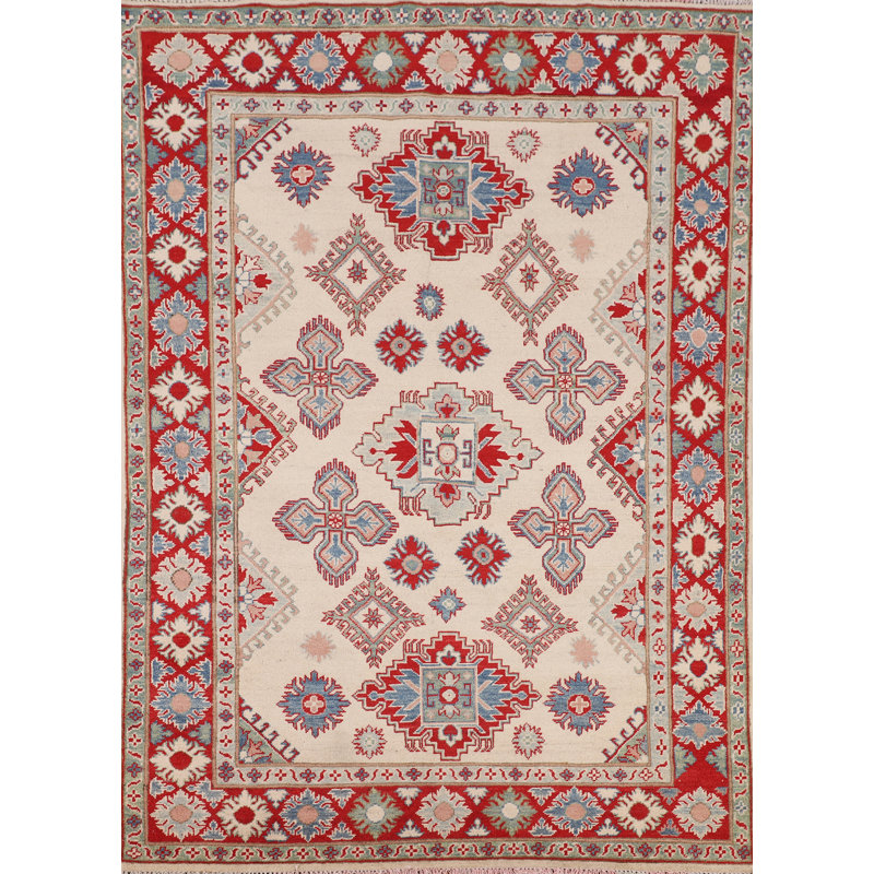 Tapis oriental géométrique Kazak 5