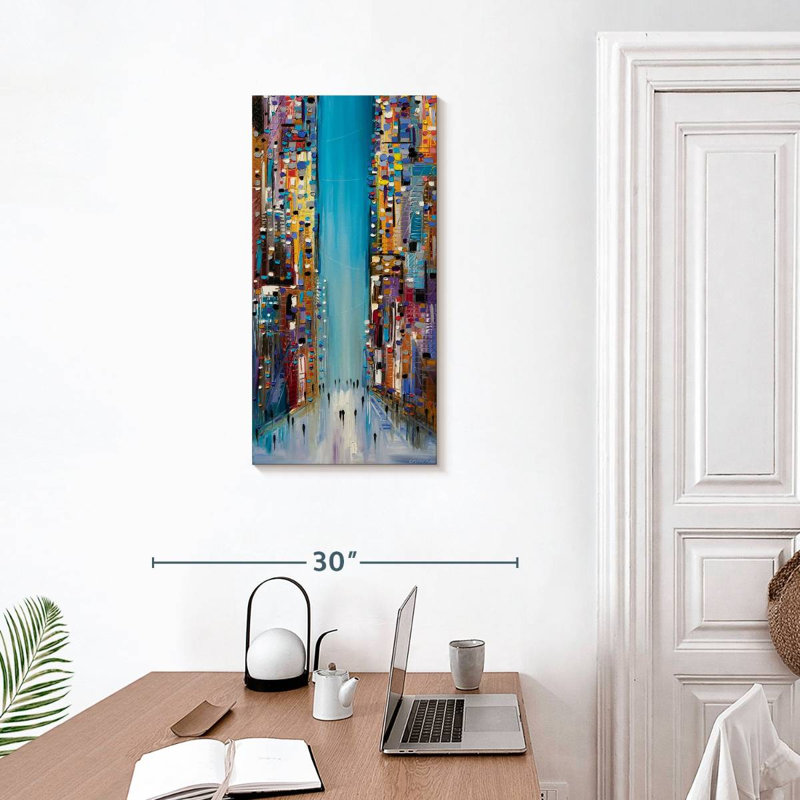 City Expression, 30" H x 15" W