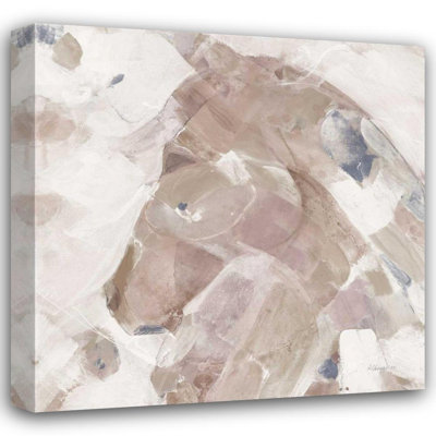 Art sur toile tendu Loon Peak® Hristova, Albena, cheval: Kaléidoscope cheval II, marine neutre