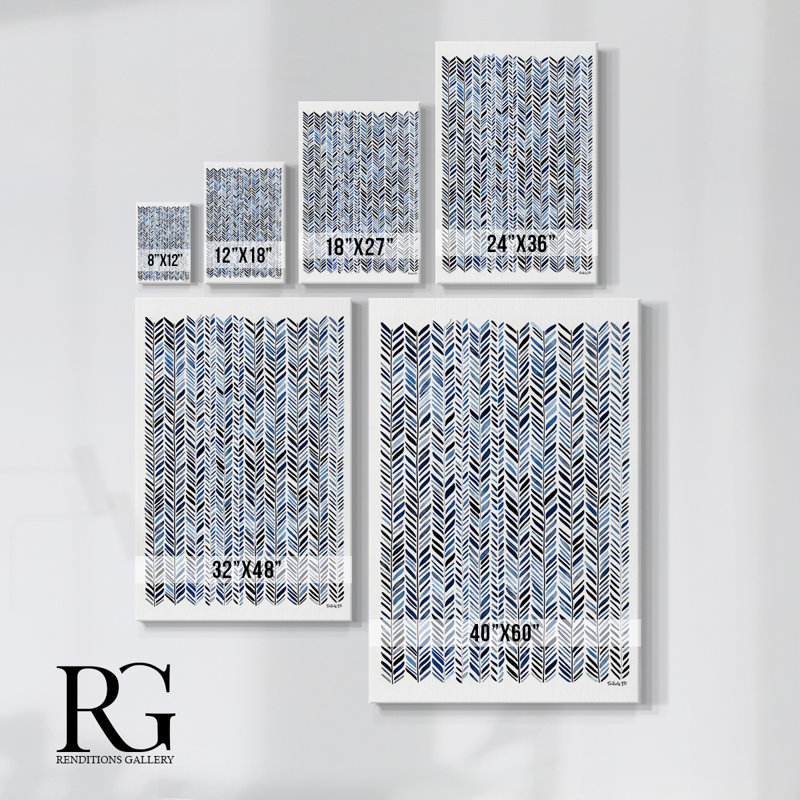 Abstract CCXXVI Gallery Wrapped Canvas - Ready To Hang, 18" H x 12" W