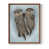 Cadre photo brun simple