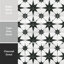 Stella 10" x 10" Porcelain Patterned Wall & Floor Tile