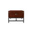Table basse à quatre pieds avec plateau relevable et rangement Adeem