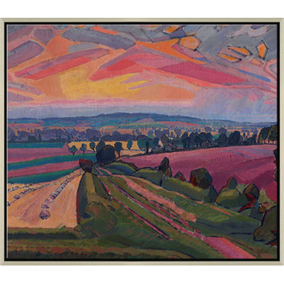The Icknield Way Giclee On Canvas