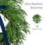 Couronne artificielle épinette verte 24 po 24 po