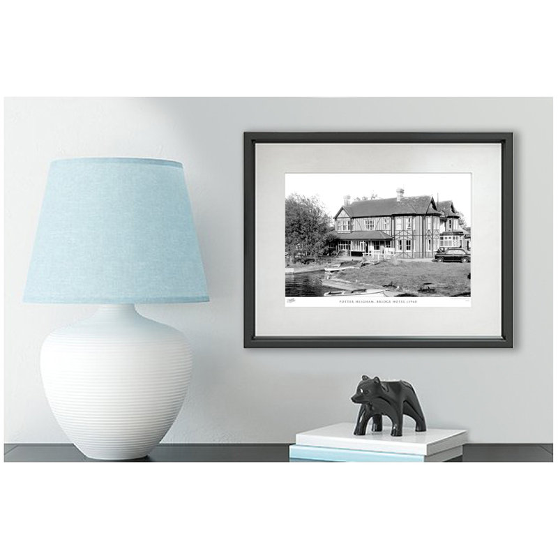 Potter Heigham, Bridge Hotel C1960 by Francis Frith - Single Picture Frame Print, 60cm H x 80cm W x 2.3cm D