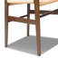 Ensemble de 2 chaises de salle à manger tissées à la main Olsen