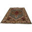 Canvello Hand Made Transitional Medallion Indo Heriz Rug - 5'11'' X 9'0''