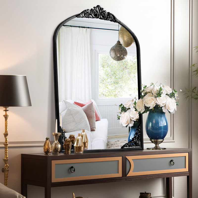 Miroir mural Alius, Noir