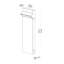 Borne Sentry, 20 po, 7 W, noir-133363420