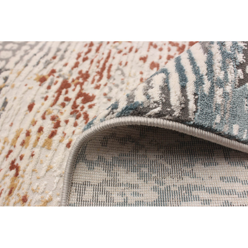 Stellar Abstract Indoor Rug, Rectangle 6'7" x 9'6"
