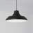 1 - Light Matte Black Single Pendant