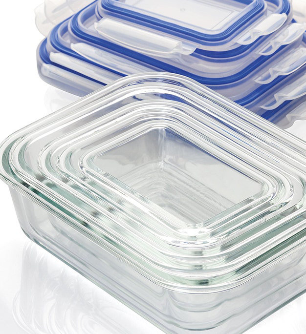  Kitchen, Seal & Store Glass Container, 350ml, Extra Large