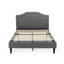 Grand lit plateforme tapissier Yulita-2044423532
