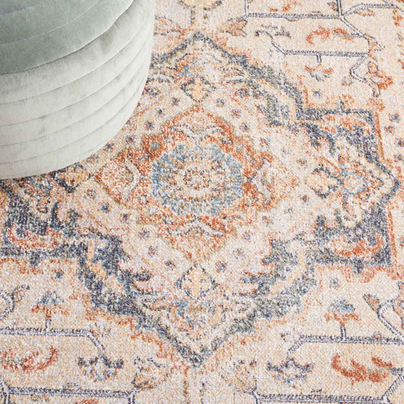 Ortraud Performance Machine Washable Oriental Rug, Rectangle 5'3" x 7'6"