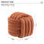 Repose-pieds en tissu Chenille-718420519