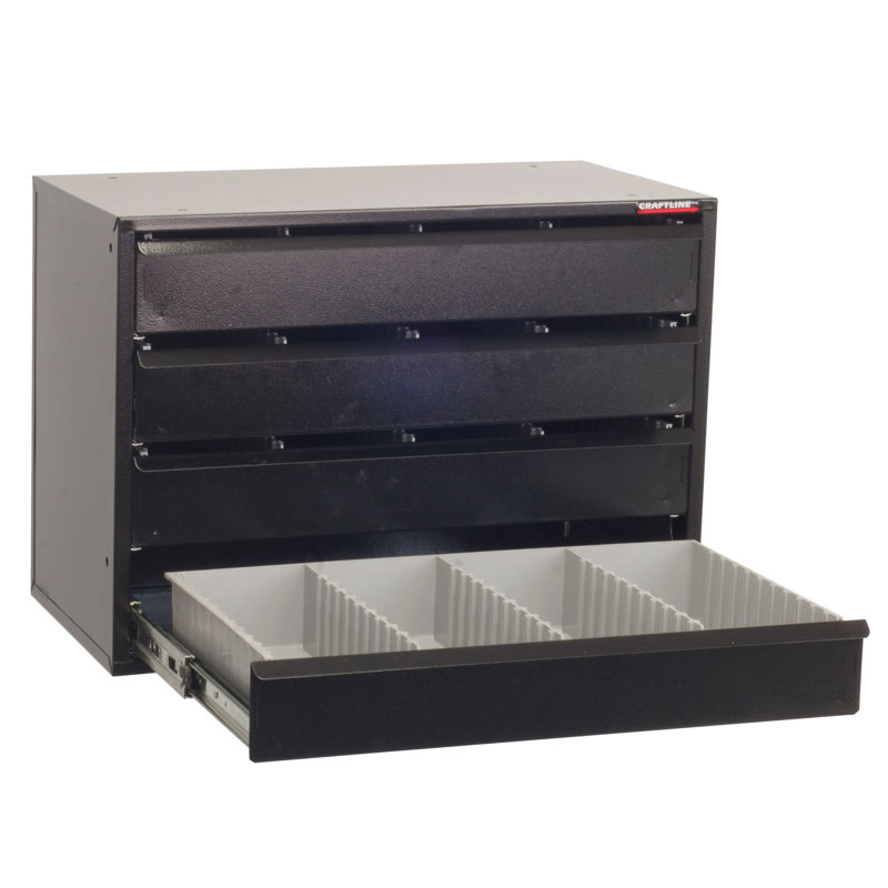 20.5'' W 4 -Drawer Steel Middle Chest