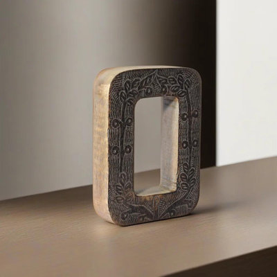 Haddam Text & Numbers Letter Block