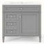 Meuble-lavabo simple 36 po avec plateau Debbrah-715949369