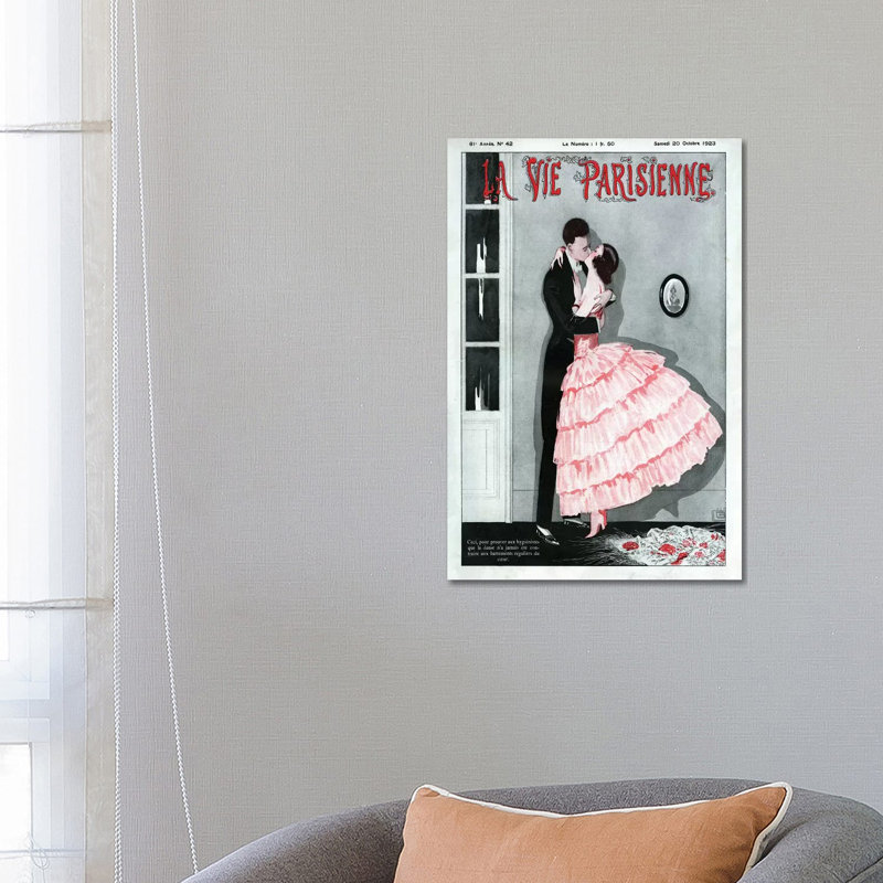 1923 La Vie Parisienne Magazine Cover by The Advertising Archives - Gallery-Wrapped Canvas Giclée on Canvas, Canvas