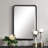 Zadie Metal Rectangle Wall Mirror