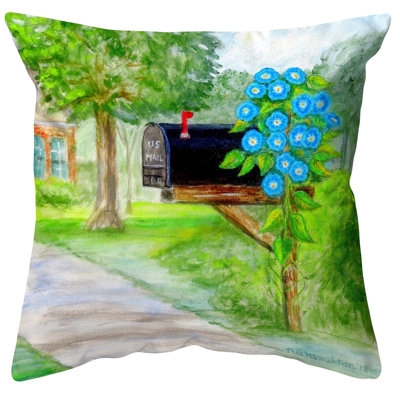 Outdoor Reversible Throw Pillow