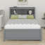 Lit plateforme avec lit gigogne, tiroirs et prises USB-2115305891